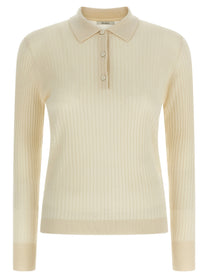 Max Mara Mxpgitano Polo Shirt White