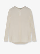 Max Mara Women's Mxpmitico Stretch Silk Shirt White