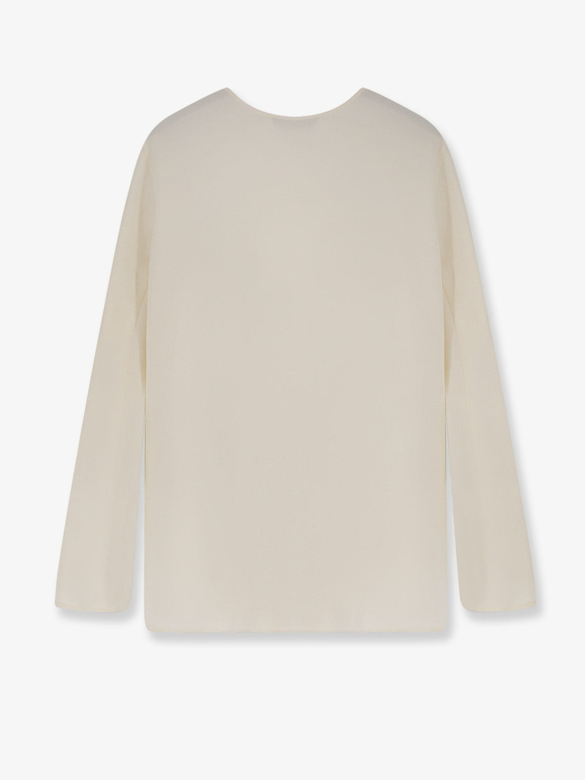 Max Mara Women's Mxpmitico Stretch Silk Shirt White