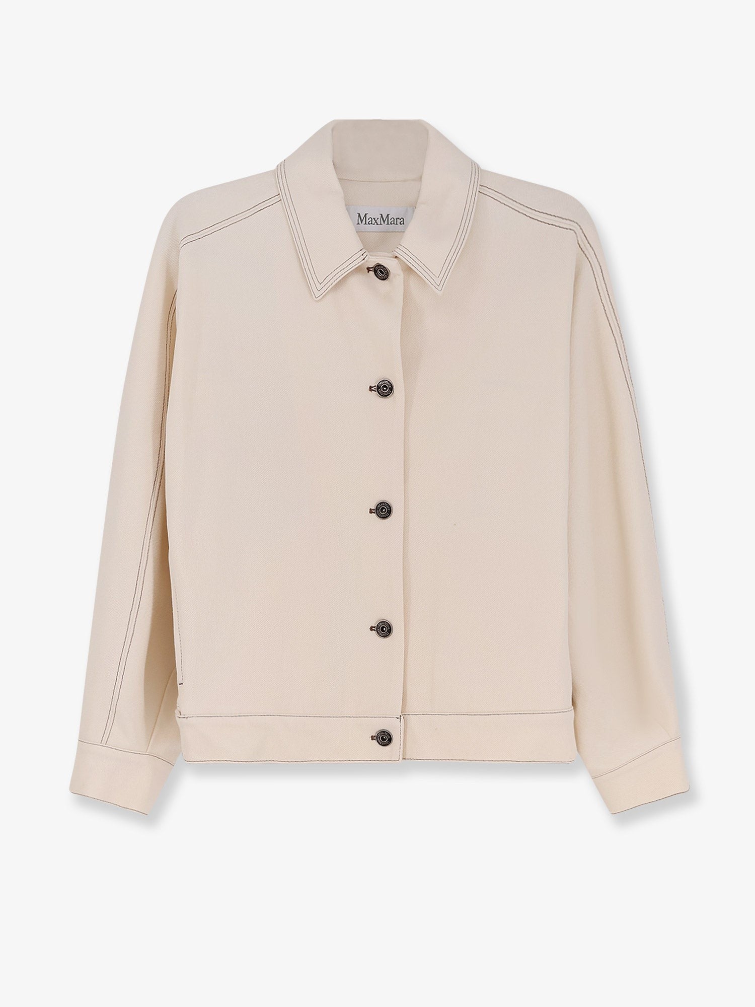 Max Mara Women's Mxpnettare Jersey Jacket White