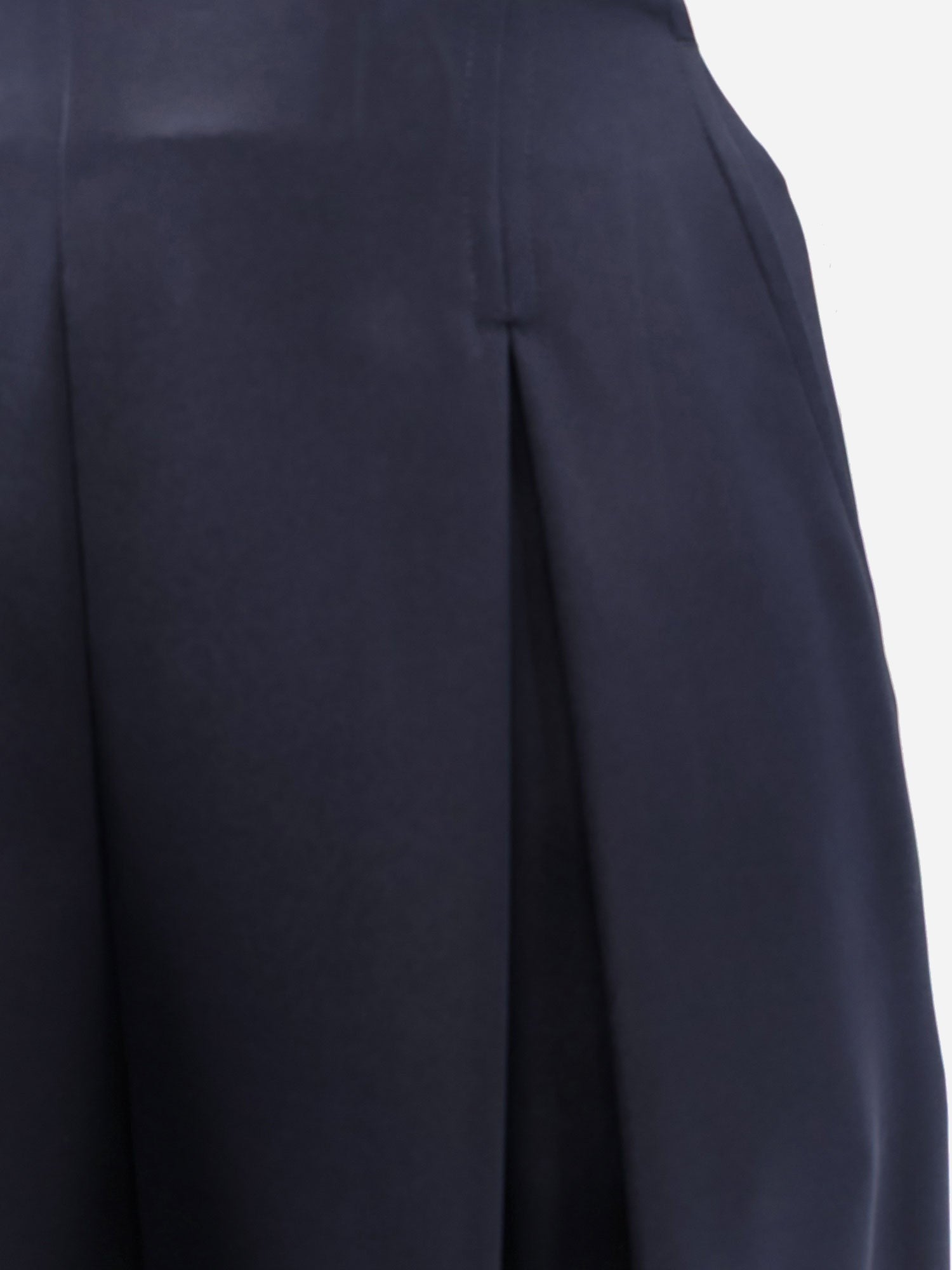 Max Mara Women's Mxppalude Satin Trousers Blue