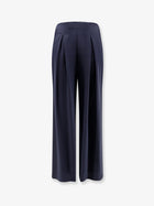 Max Mara Women's Mxppalude Satin Trousers Blue
