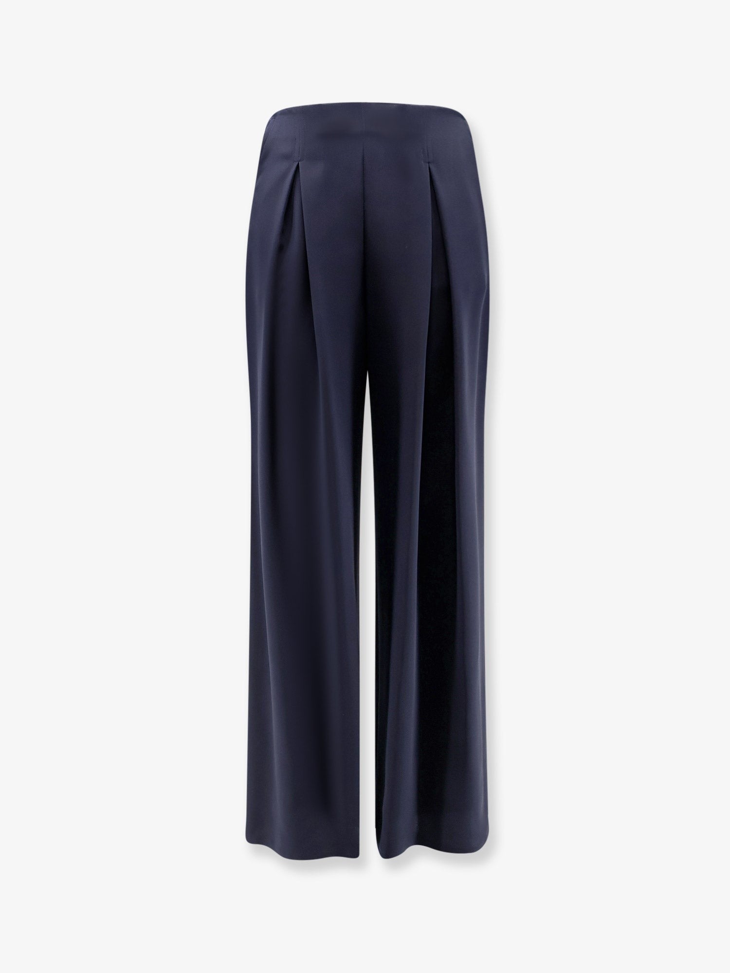 Max Mara Women's Mxppalude Satin Trousers Blue