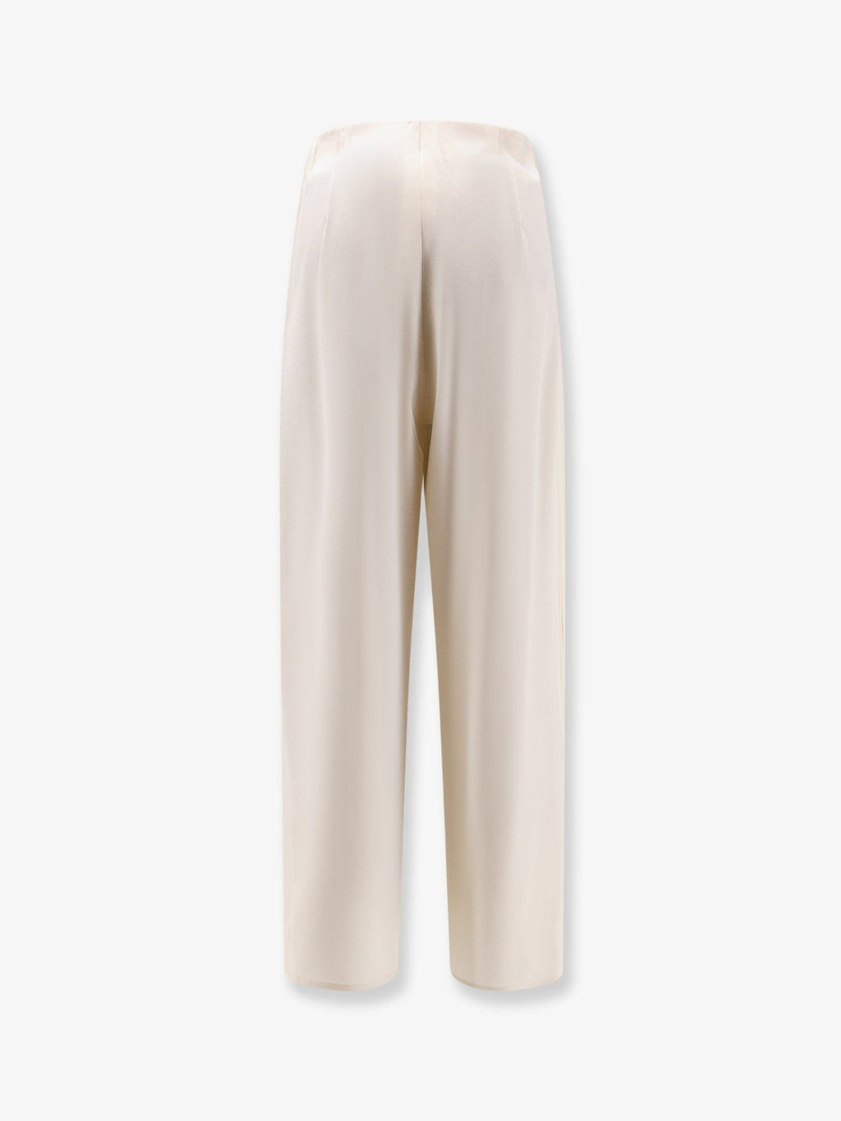 Max Mara Women's Mxppalude Silk Trousers White, view 2