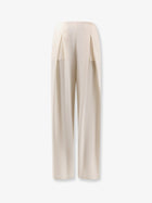 Max Mara Women's Mxppalude Silk Trousers White