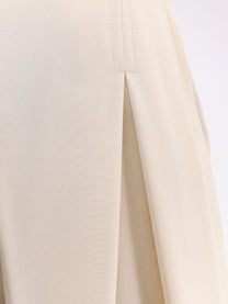 Max Mara Women's Mxppalude Silk Trousers White