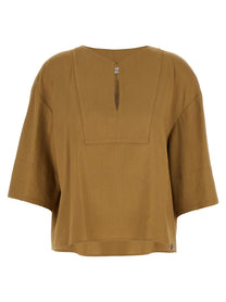 Max Mara Mxpsospiro Blouse Beige