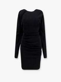 Max Mara Women's Mxpumido Virgin Wool Dress Black