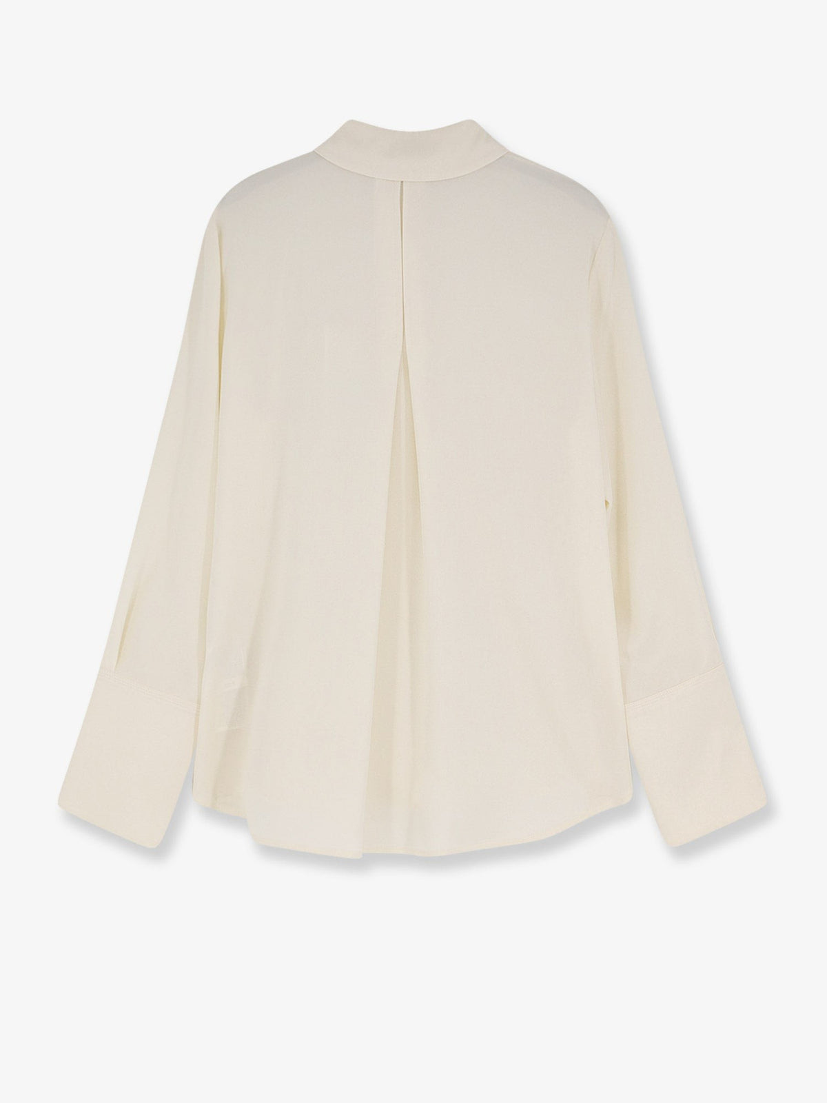 Max Mara Women's Mxpvoliera Stretch Silk Shirt White, view 2