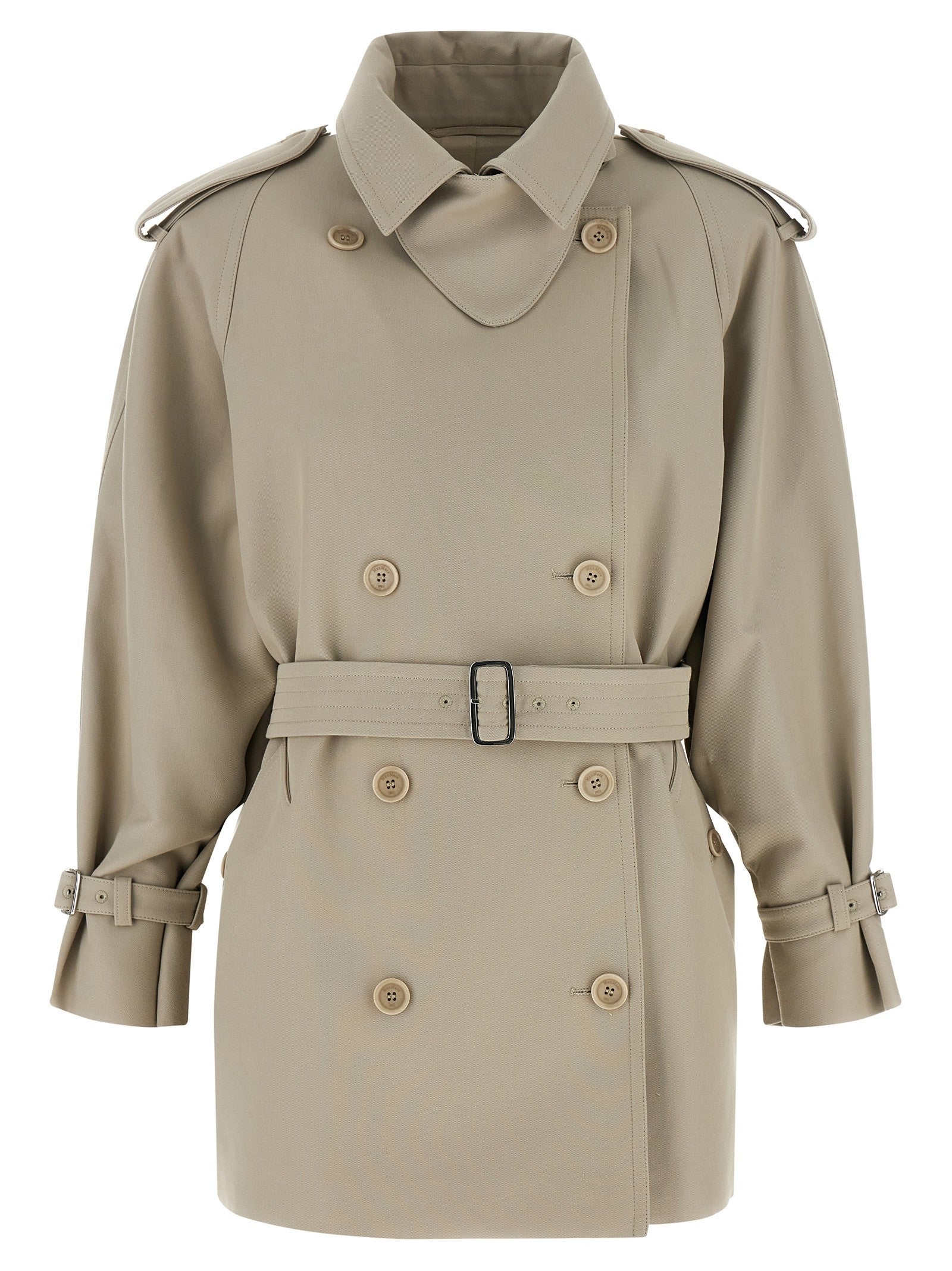 Max Mara Mxscacio Trench Coat Beige