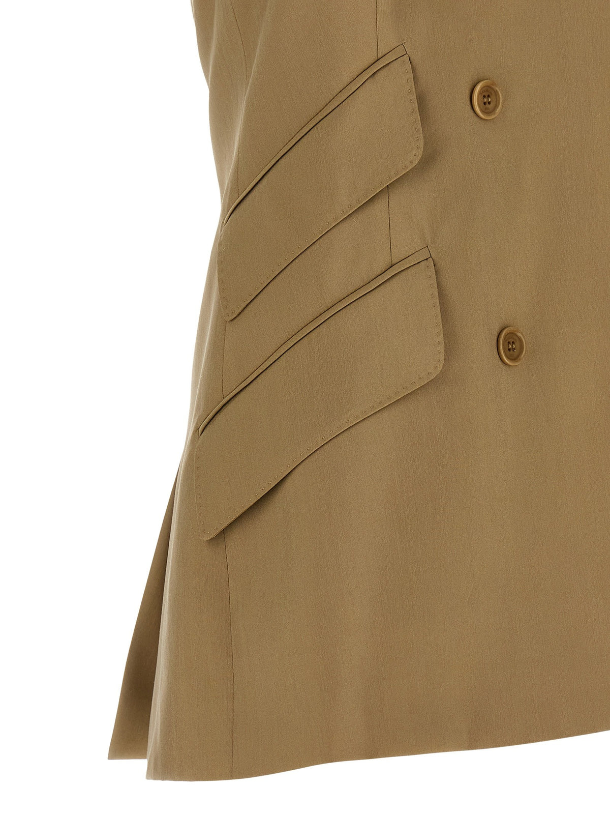 Max Mara Mxsnuraghe Blazer Beige, view 4