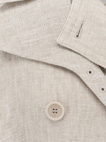Max Mara Women's Mxspedaggi Linen Trench Beige