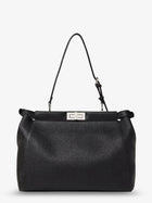 Fendi Men's My Peekaboo Large Leather Crossbody Bag Black