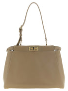 Fendi My Peekaboo® Medium Shoulder Bag Grey