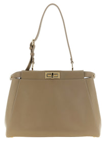 Fendi My Peekaboo® Medium Shoulder Bag Grey