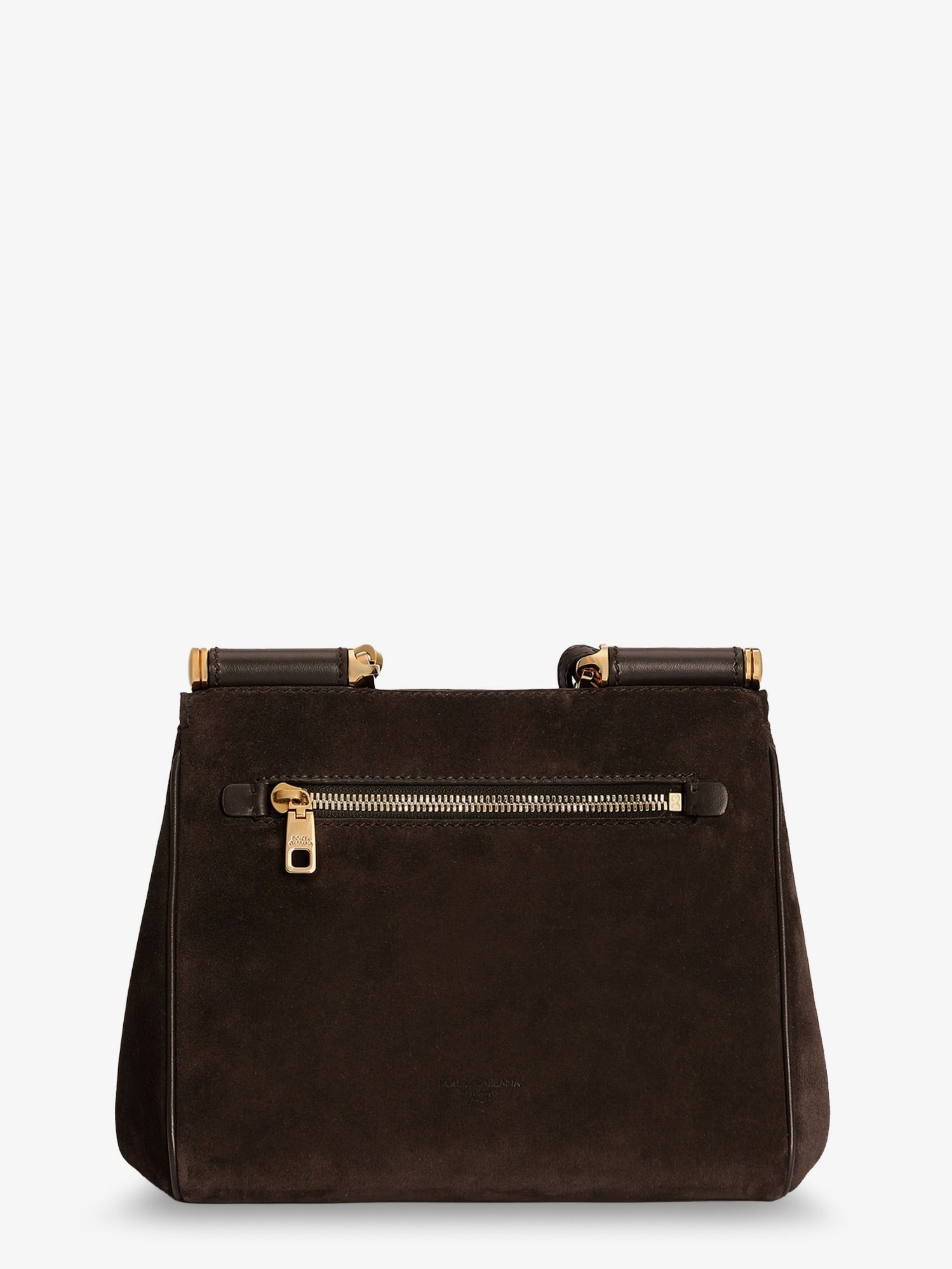 Dolce &amp; Gabbana Women's My Sicily Handbag in Suede Black