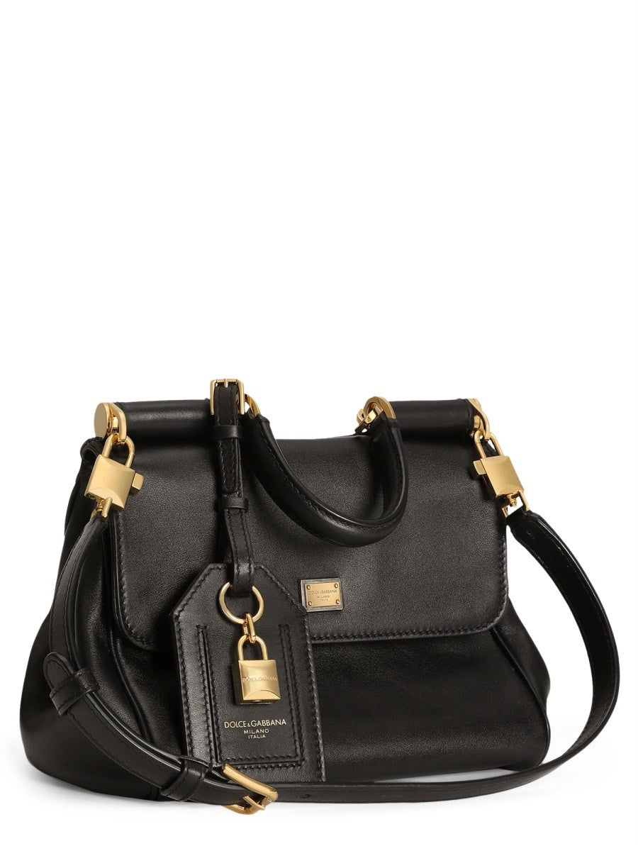 Dolce &amp; Gabbana Women's MY Sicily Handbag Black