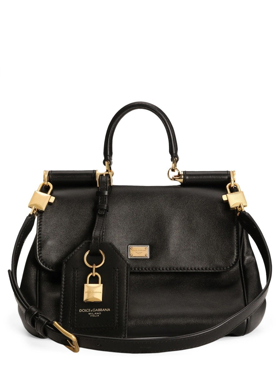 Dolce &amp; Gabbana Women's MY Sicily Handbag Black