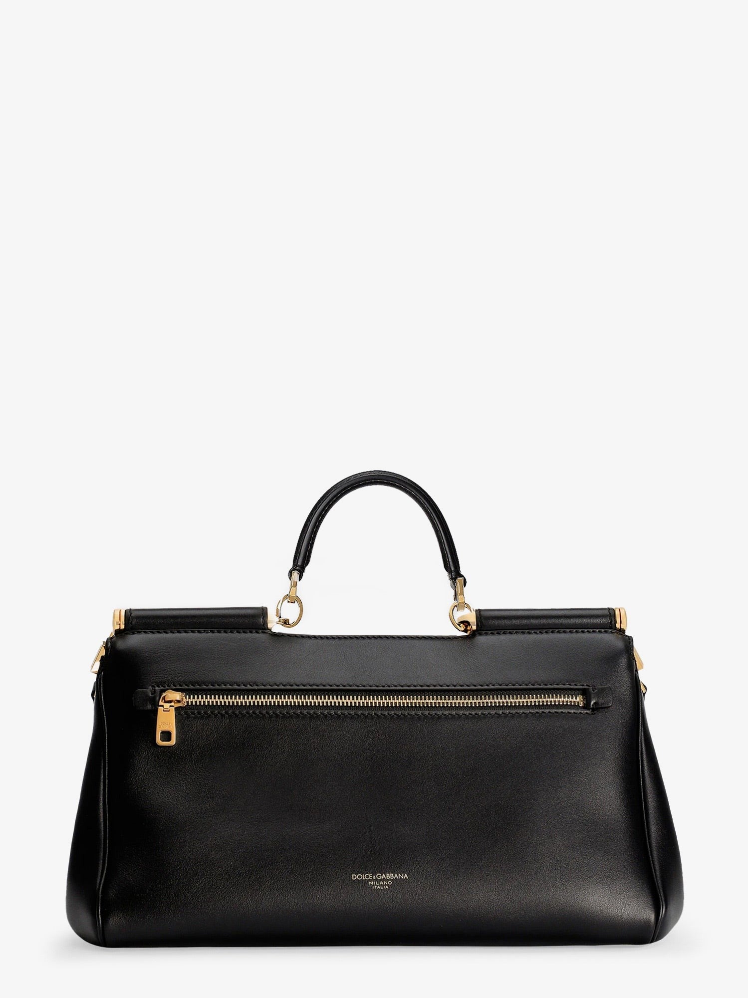 Dolce &amp; Gabbana Women's My Sicily Leather Crossbody Bag Black