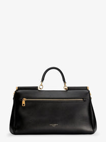 Dolce &amp; Gabbana Women's My Sicily Leather Crossbody Bag Black