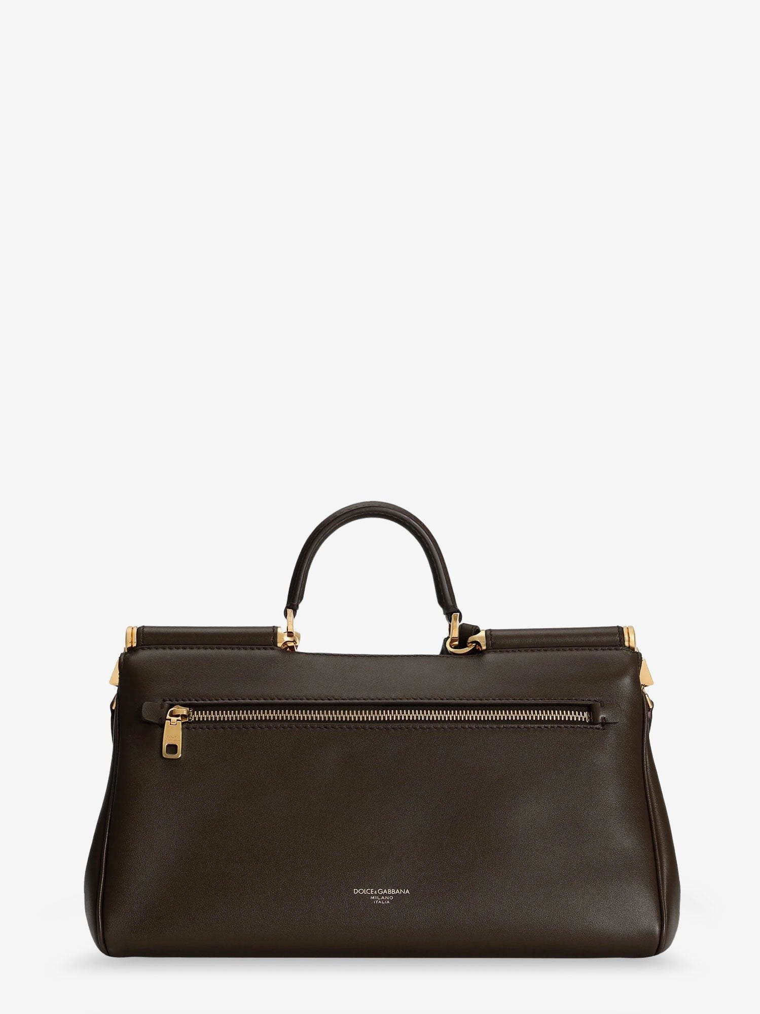Dolce &amp; Gabbana Women's My Sicily Leather Crossbody Bag Gold