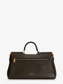 Dolce &amp; Gabbana Women's My Sicily Leather Crossbody Bag Gold