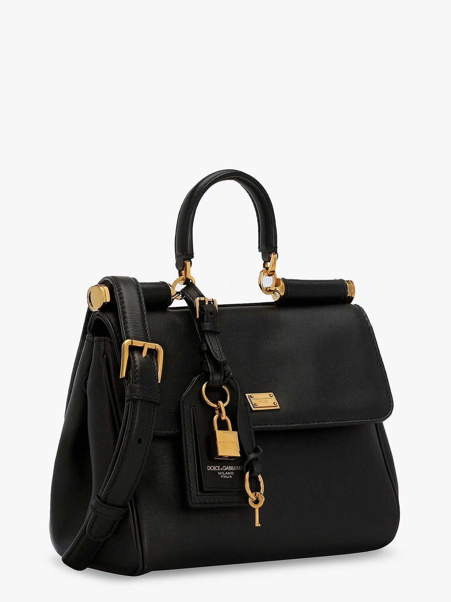 Dolce &amp; Gabbana Women's My Sicily Small Handbag Black