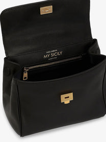 Dolce &amp; Gabbana Women's My Sicily Small Handbag Black