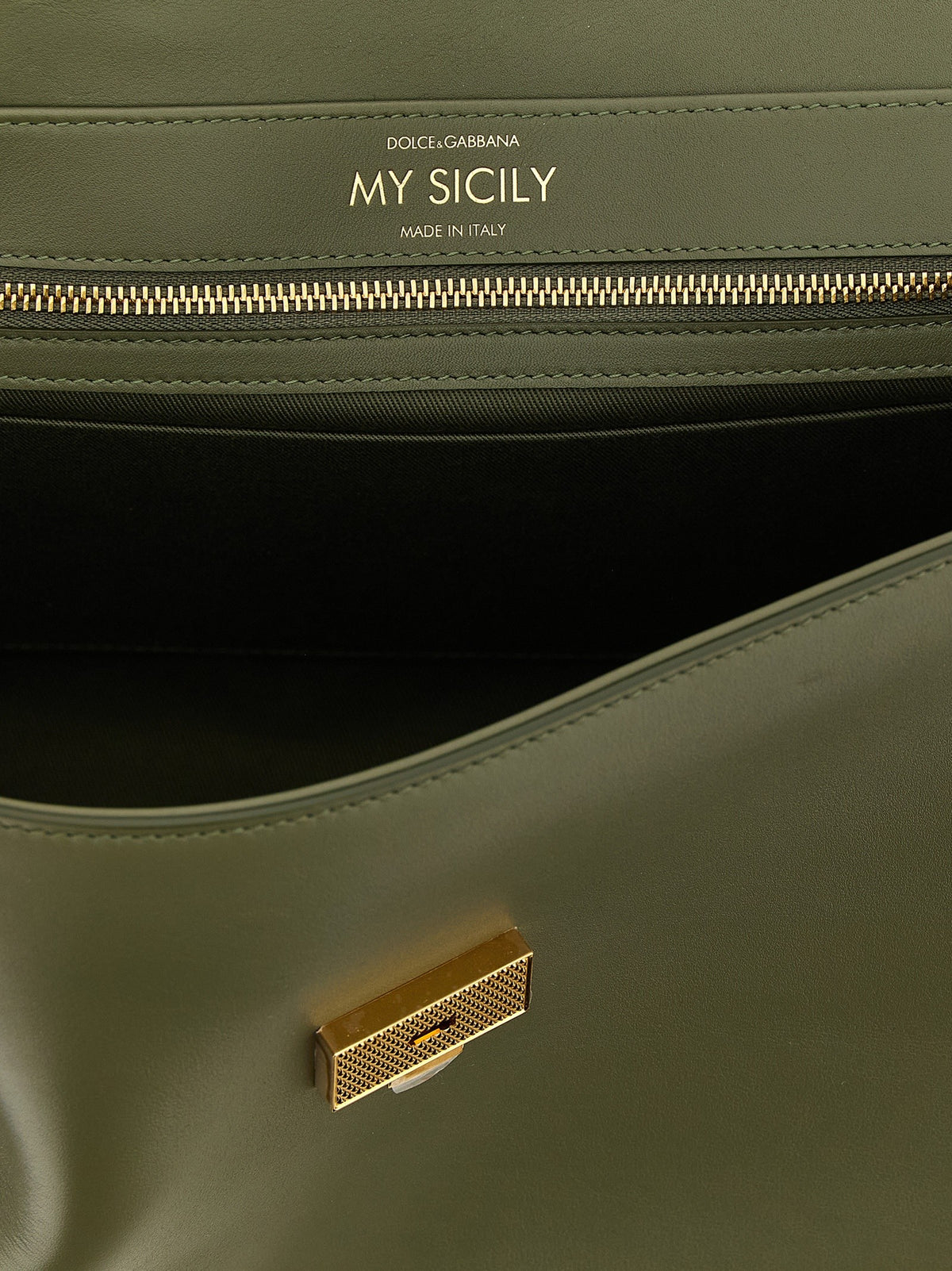 Dolce &amp; Gabbana My Sicily Maxi Handbag Green