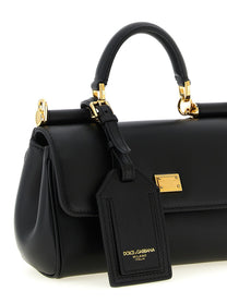 Dolce &amp; Gabbana My Sicily Mini Handbag Black