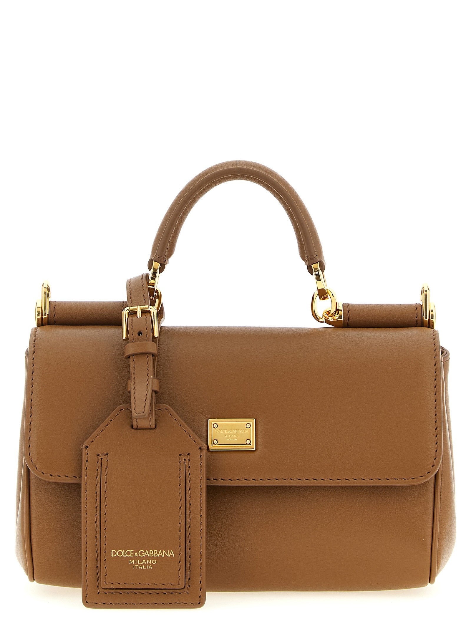 Dolce &amp; Gabbana My Sicily Mini Handbag Brown