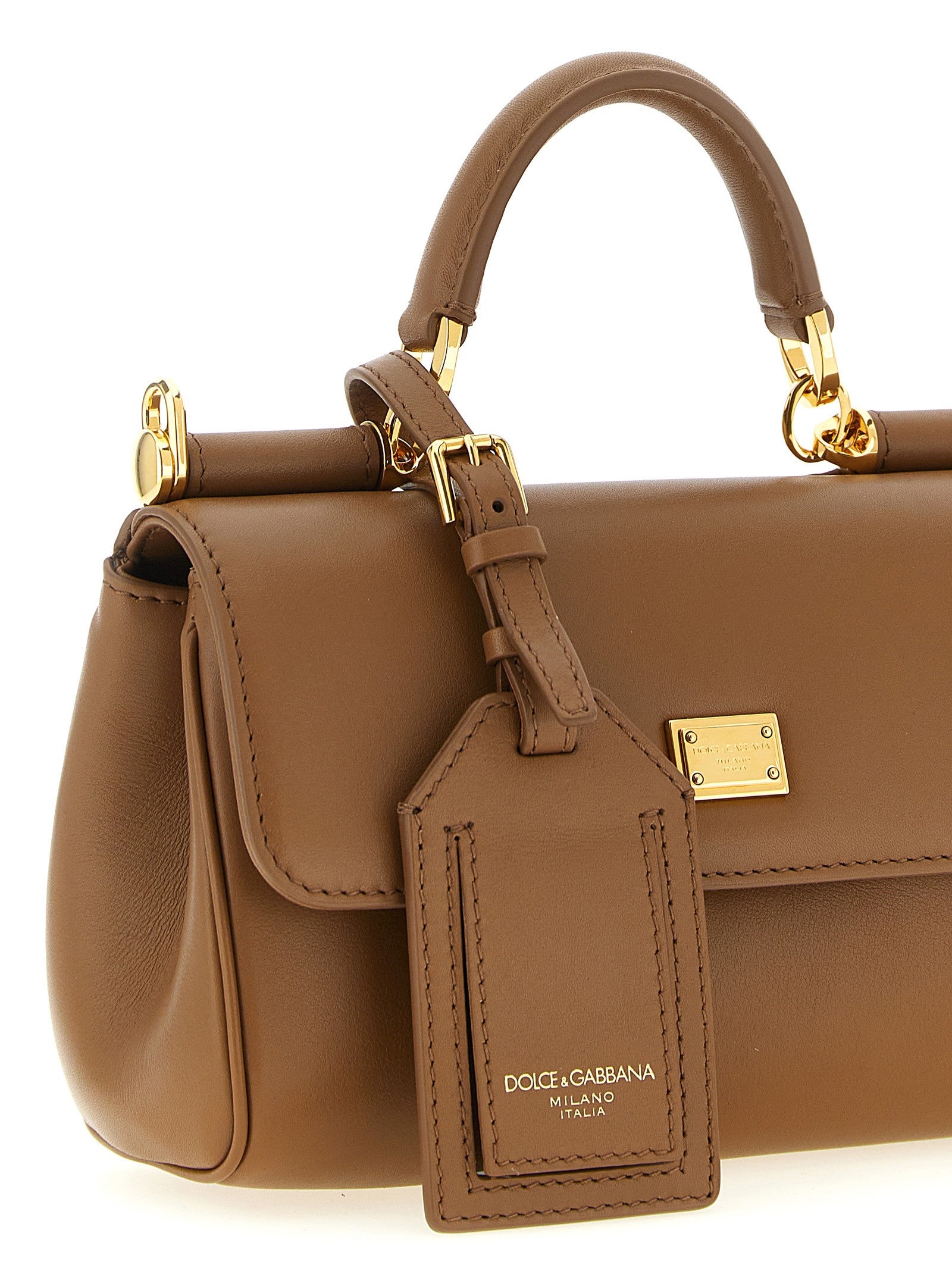 Dolce &amp; Gabbana My Sicily Mini Handbag Brown