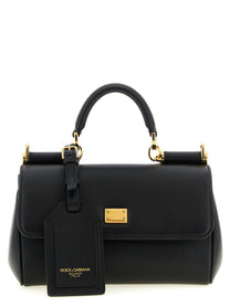 Dolce &amp; Gabbana My Sicily Mini Handbag Black