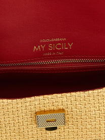 Dolce &amp; Gabbana My Sicily Mini Handbag Gold, view 4
