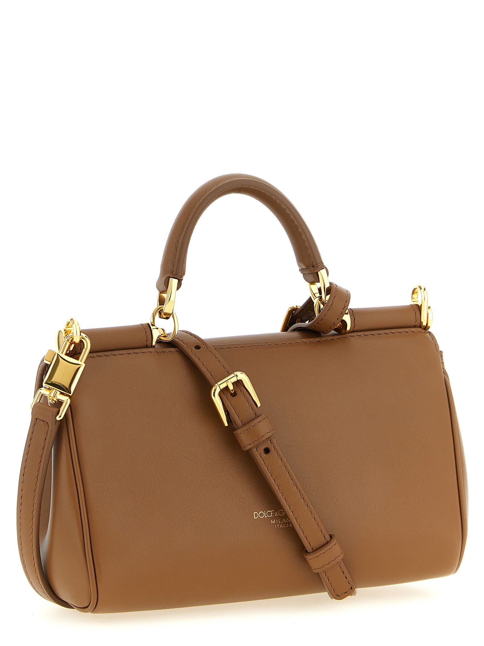 Dolce &amp; Gabbana My Sicily Mini Handbag Brown