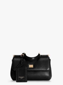 Dolce &amp; Gabbana Women's My Sicily Mini Leather Handbag Black