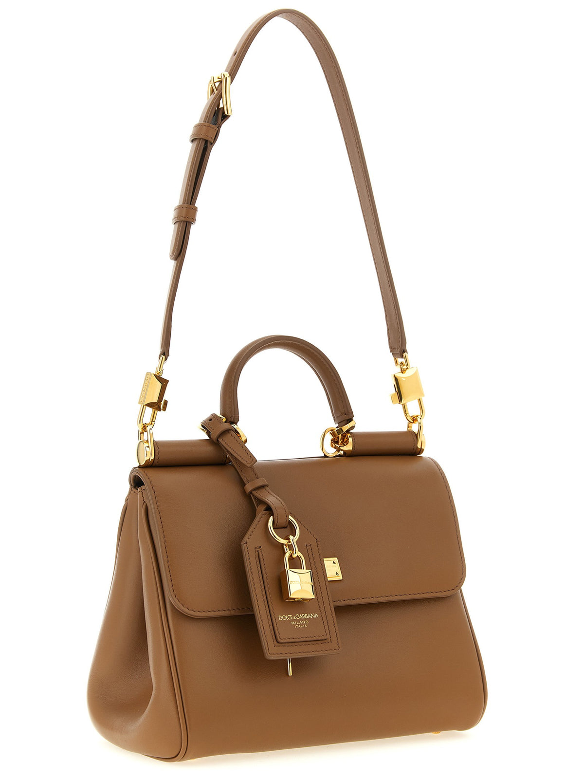 Dolce &amp; Gabbana My Sicily Small Handbag Brown