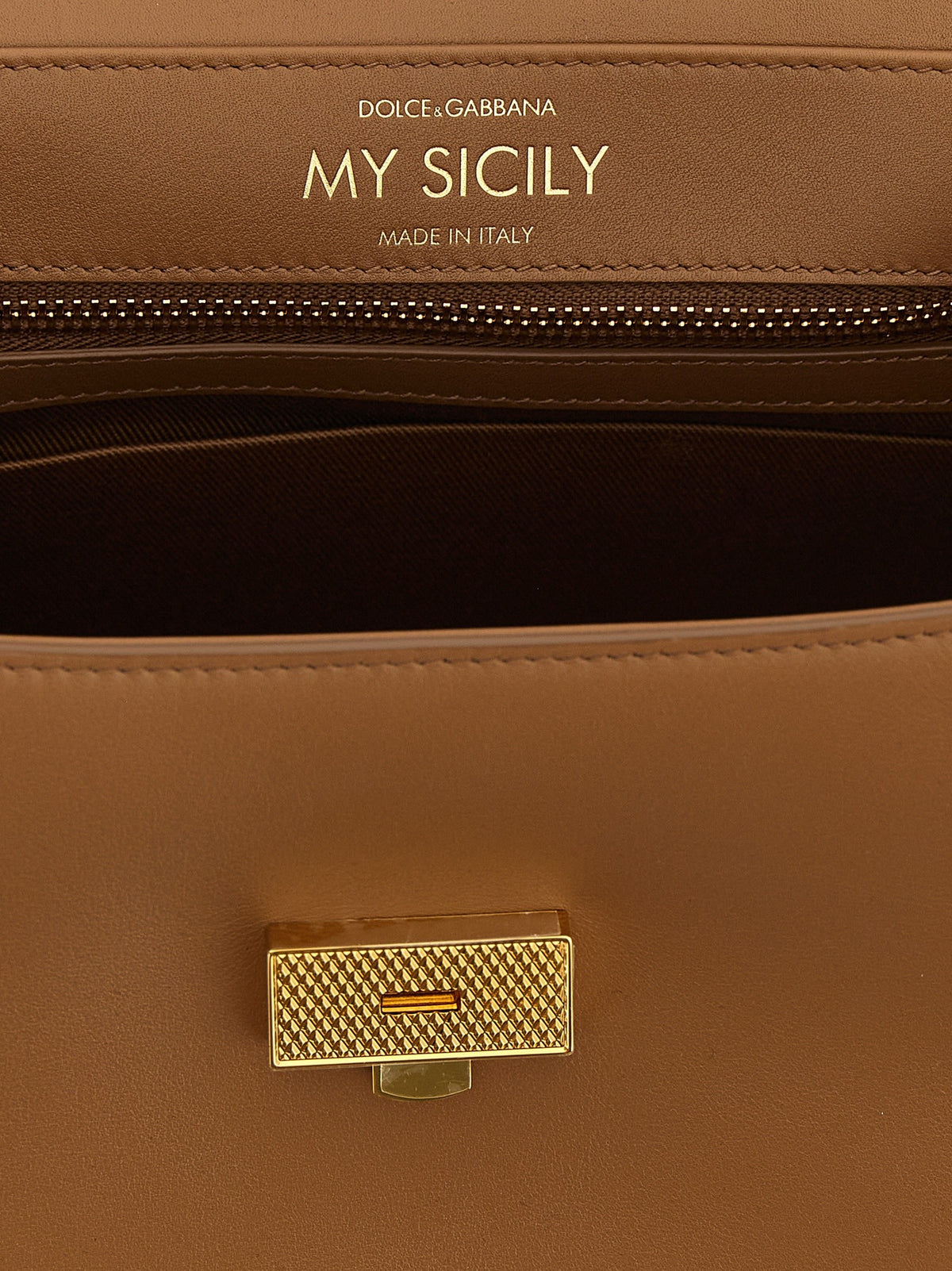 Dolce &amp; Gabbana My Sicily Small Handbag Brown