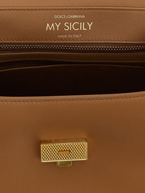 Dolce &amp; Gabbana My Sicily Small Handbag Brown