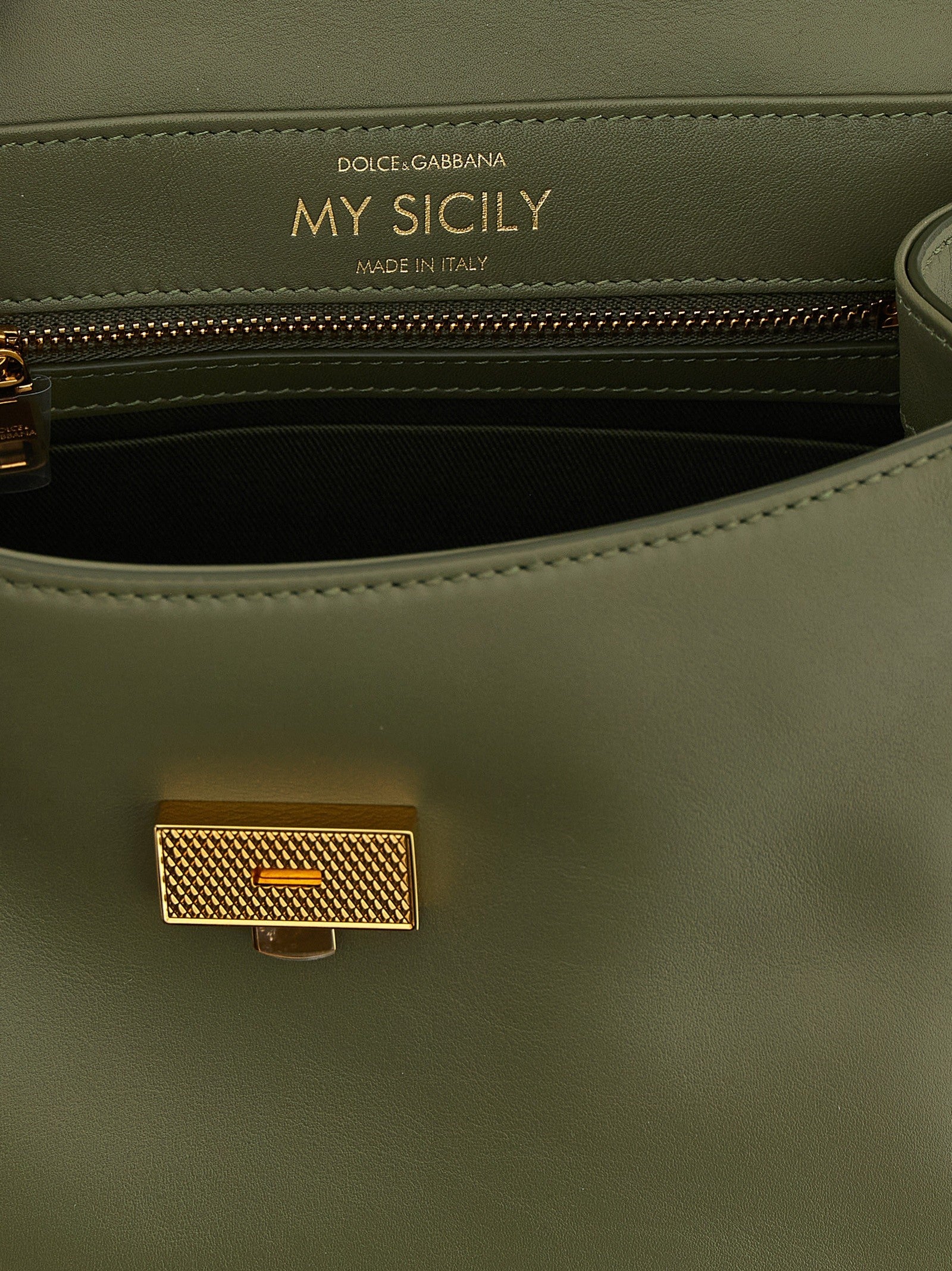 Dolce &amp; Gabbana My Sicily Small Handbag Green