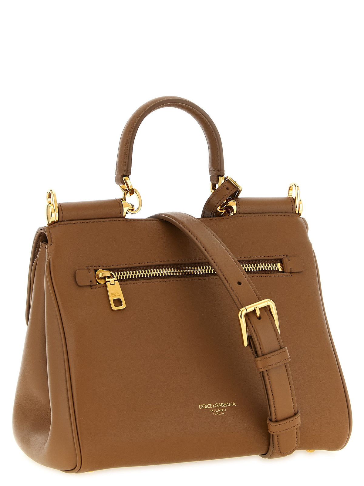 Dolce &amp; Gabbana My Sicily Small Handbag Brown