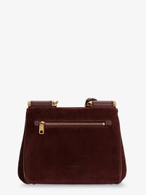 Dolce &amp; Gabbana Women's My Sicily Suede Handbag Red