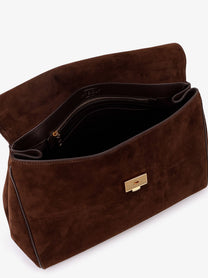 Dolce &amp; Gabbana Women's My Sicily Suede Handbag Black