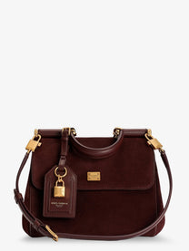 Dolce &amp; Gabbana Women's My Sicily Suede Handbag Red