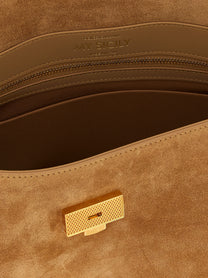 Dolce &amp; Gabbana My Sicily Suede Handbag Beige