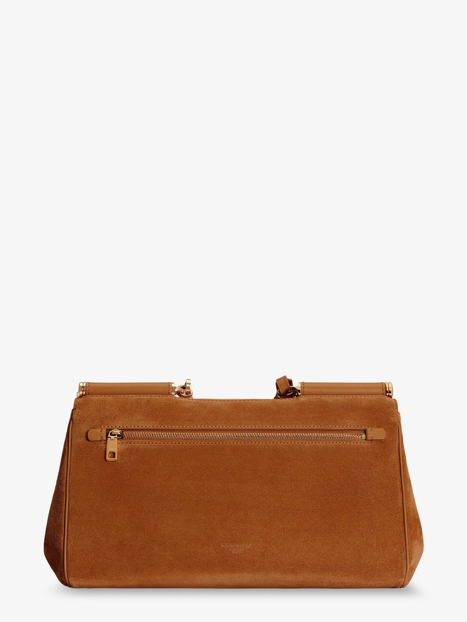 Dolce &amp; Gabbana Women's My Sicily Suede Shoulder Bag Beige