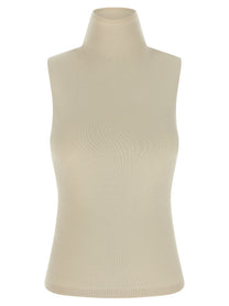 extreme cashmere ° Collarbone Top White