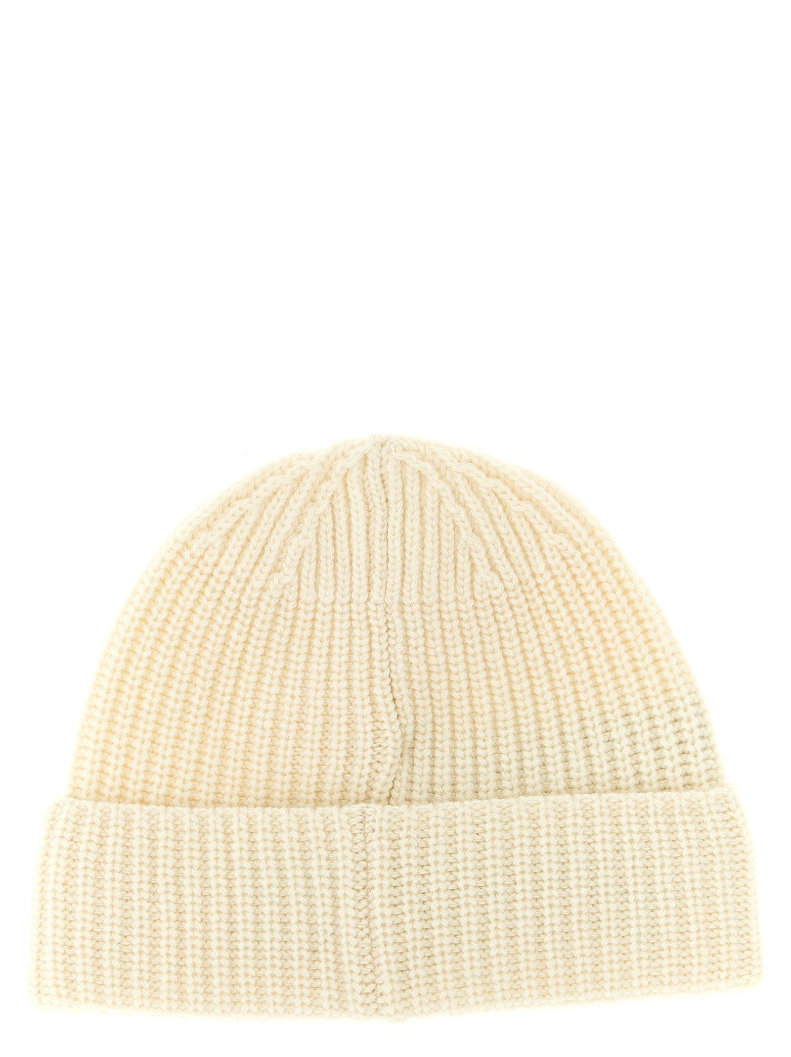 Stone Island Men's Geelong Virgin Wool Hat White
