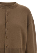 extreme cashmere Chou Cardigan Brown, view 3