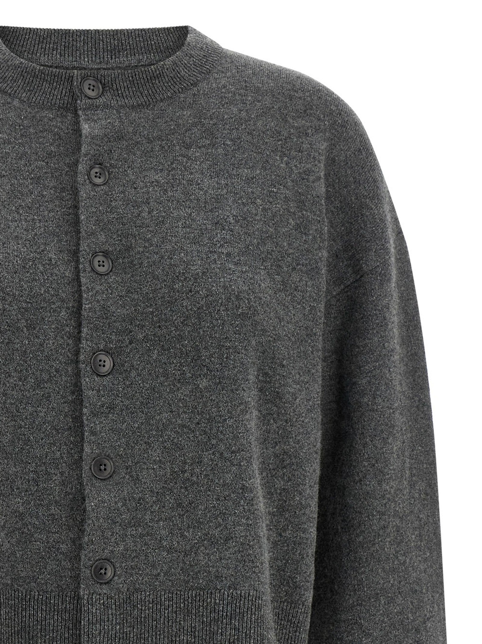 extreme cashmere Chou Cardigan Grey